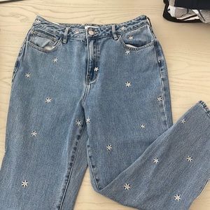 Pacsun floral Mom jeans